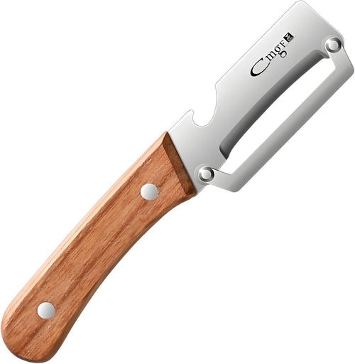 Premium Vegetable Peeler with Wooden Handle