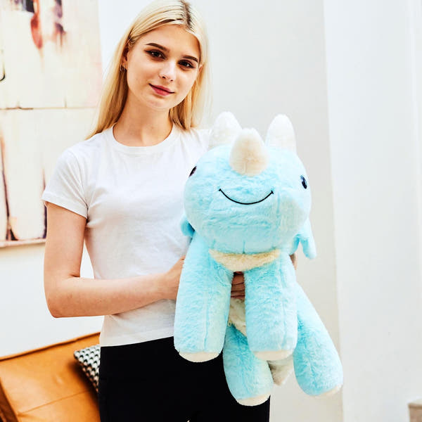 Weighted Stuffed Animals with Unscented Microwavable Heating Pad