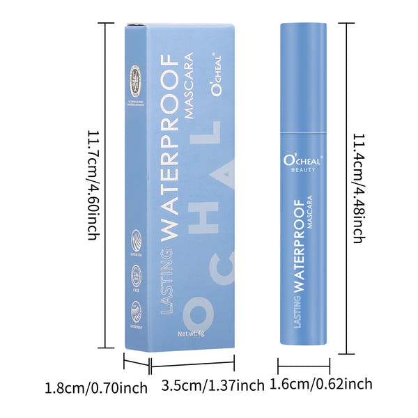 Waterproof Matte Mascara (Black)