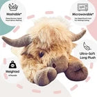 Weighted Stuffed Animals with Unscented Microwavable Heating Pad